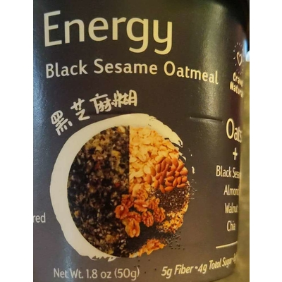 Black Sesame Oatmeal