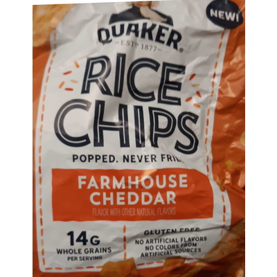 Gluten Free Farmhouse Cheddar Rice Chips
