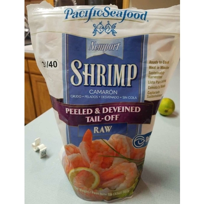 Peeled & Deveined Tail-Off Shrimp
