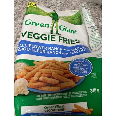 Cauliflower Ranch with Bacon Veggie Fries