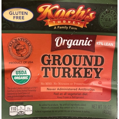 Organic Ground Turkey