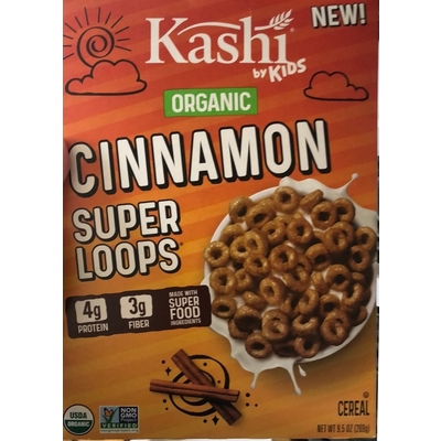 Organic Cinnamon Super Loops Cereal