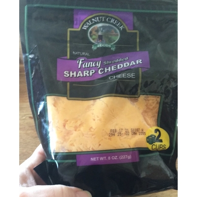 Sharp Cheddar Cheese, Fancy Shredded