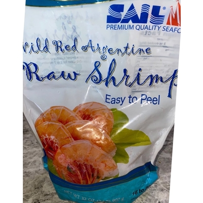 Wild Red Argentine Raw Shrimp