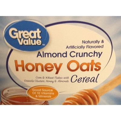 Cereal, Almond Crunchy Honey Oats