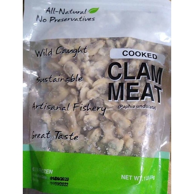 Cooked Clam Meat