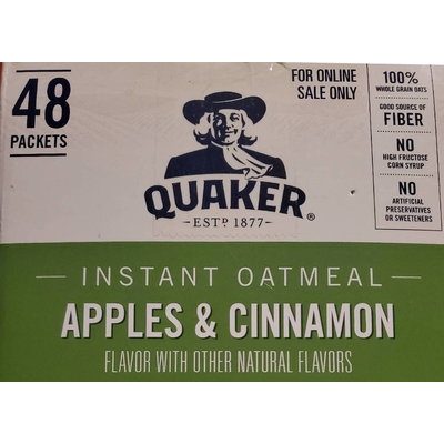 Apples & Cinnamon Instant Oatmeal