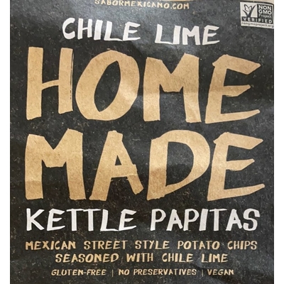 Chile Lime Home Made Kettle Papitas