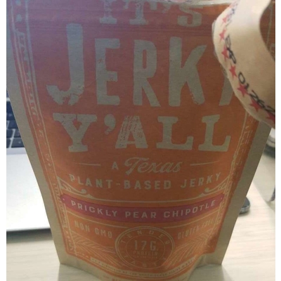 Texas Plant-Based Jerky, Prickly Pear Chipotle