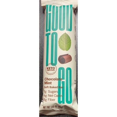 Soft Baked Keto Bar, Chocolate Mint