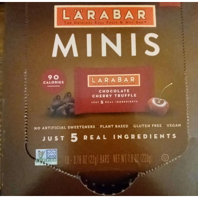 Chocolate Cherry Truffle Fruit & Nut Bar Minis