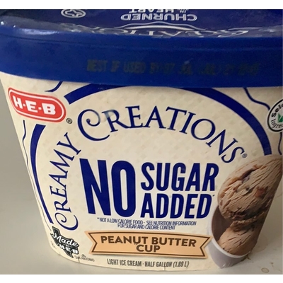 Light Ice Cream, Peanut Butter Cup