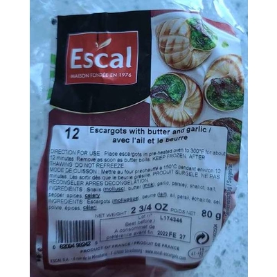 Escargots With Butter Garlic