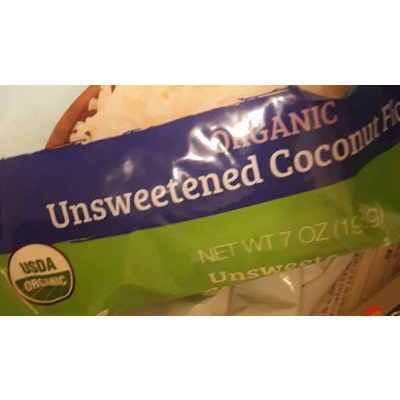 Organic Unsweetened Coconut Flakes