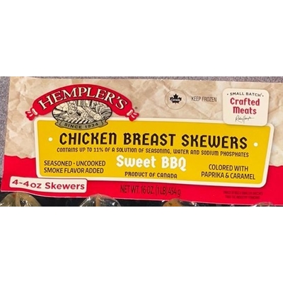 Chicken Breast Skewers