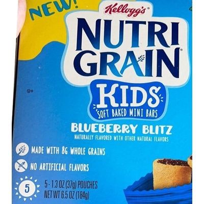 Blueberry Blitz Whole Grains Soft Baked Mini Bars