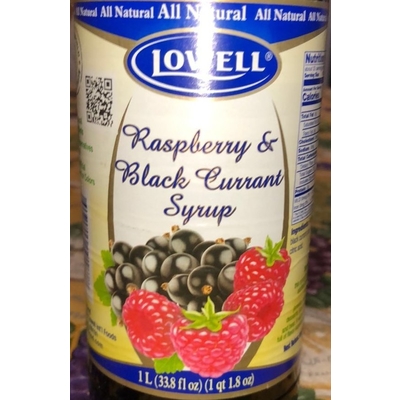 Raspberry & Black Currant Syrup