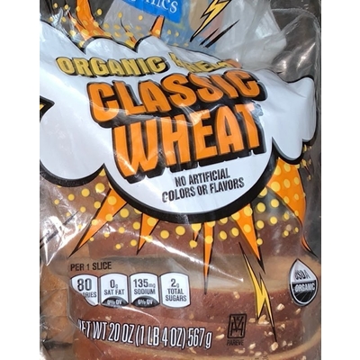 Organic Bread, Classic Wheat