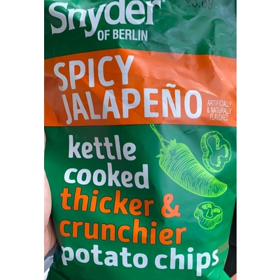 Spicy Jalapeno Kettle Cooked Potato Chips