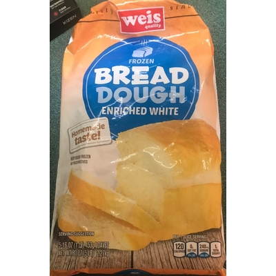 Frozen Bread Dough, Enriched White