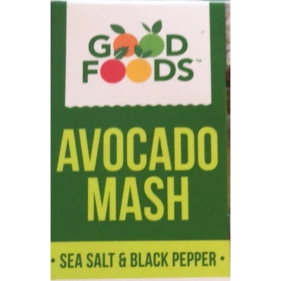 Avocado Mash, Sea Salt & Black Pepper