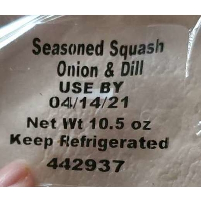 Seasoned Squash, Onion & Dill