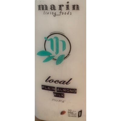 Local Plain Almond Milk, Pure