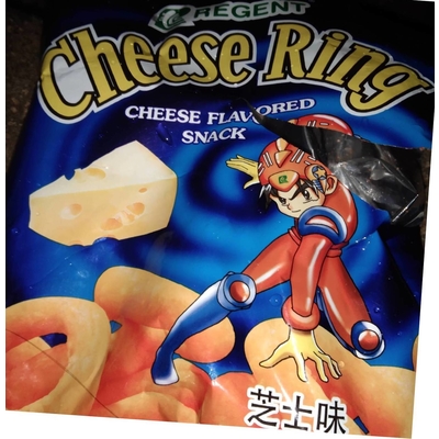 Cheese Ring, Cheese Flavored Snack