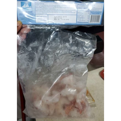 Raw Frozen WIld Caught Argentine Red Shrimp