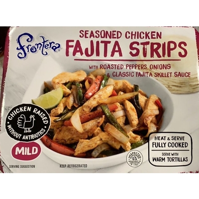 Seasoned Chicken Fajita Strips, with Roasted Peppers, Onions & Classic Fajita Skillet Sauce