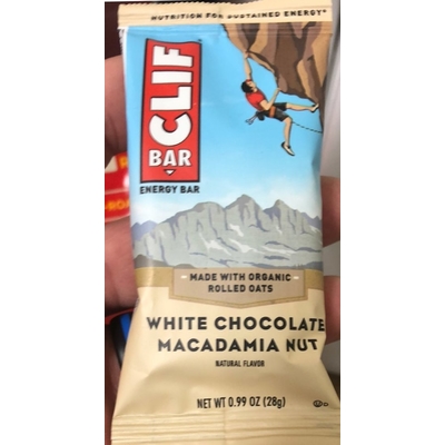 Energy Bar, White Chocolate Macadamia Nut