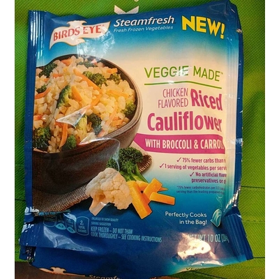 Chicken Flavored Riced Cauliflower