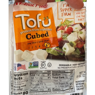 Cubed Tofu