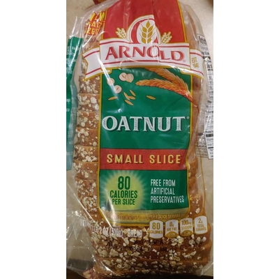Small Slice Oatnut Bread