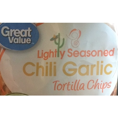 Tortilla Chips, Chili Garlic