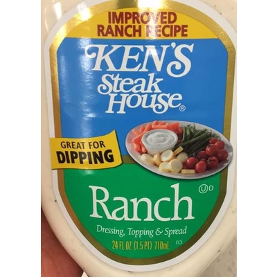 Top 50 most popular: ranch dressing