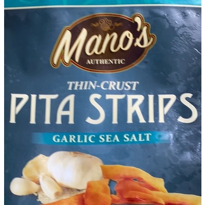 Thin-Crust Pita Strips, Garlic Sea Salt