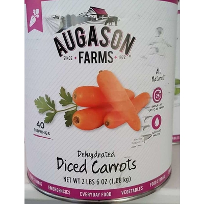 Dehydrated Diced Carrots
