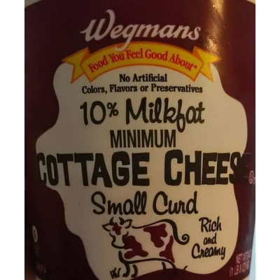 10% Milkfat Minimum Cottage Cheese