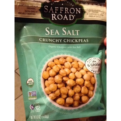 Crunchy Chickpeas, Sea Salt