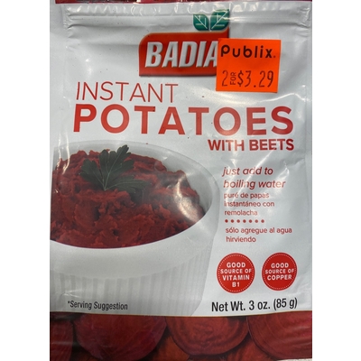 Instant Potatoes With Beets