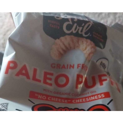Grain Free Paleo Puffs with Organic Coconut Oil, No Cheese