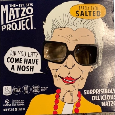 Matzo, Barely Salted