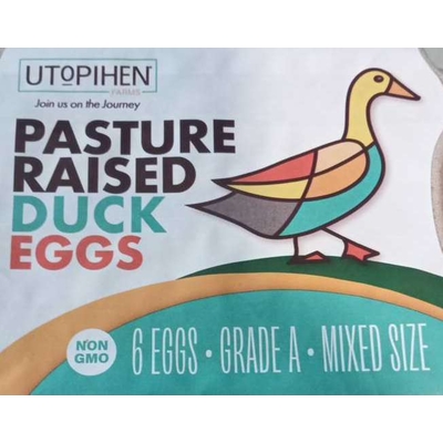 Pasture Raised Duck Eggs