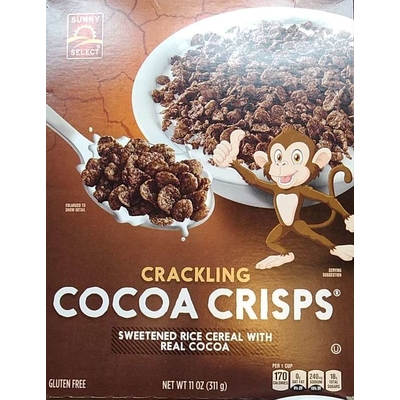 Crackling Cocoa Crisps Cereal