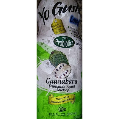Guanabana Drinkable Yogurt Soursop