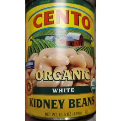 Organic Low Sodium White Kidney Beans