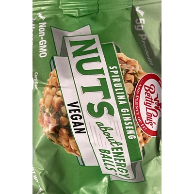 Spirulina Ginseng Nuts About Energy Balls