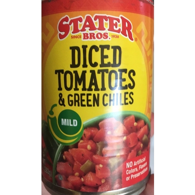 Mild Diced Tomatoes & Green Chiles