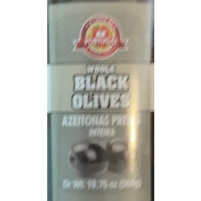 Whole Black Olives